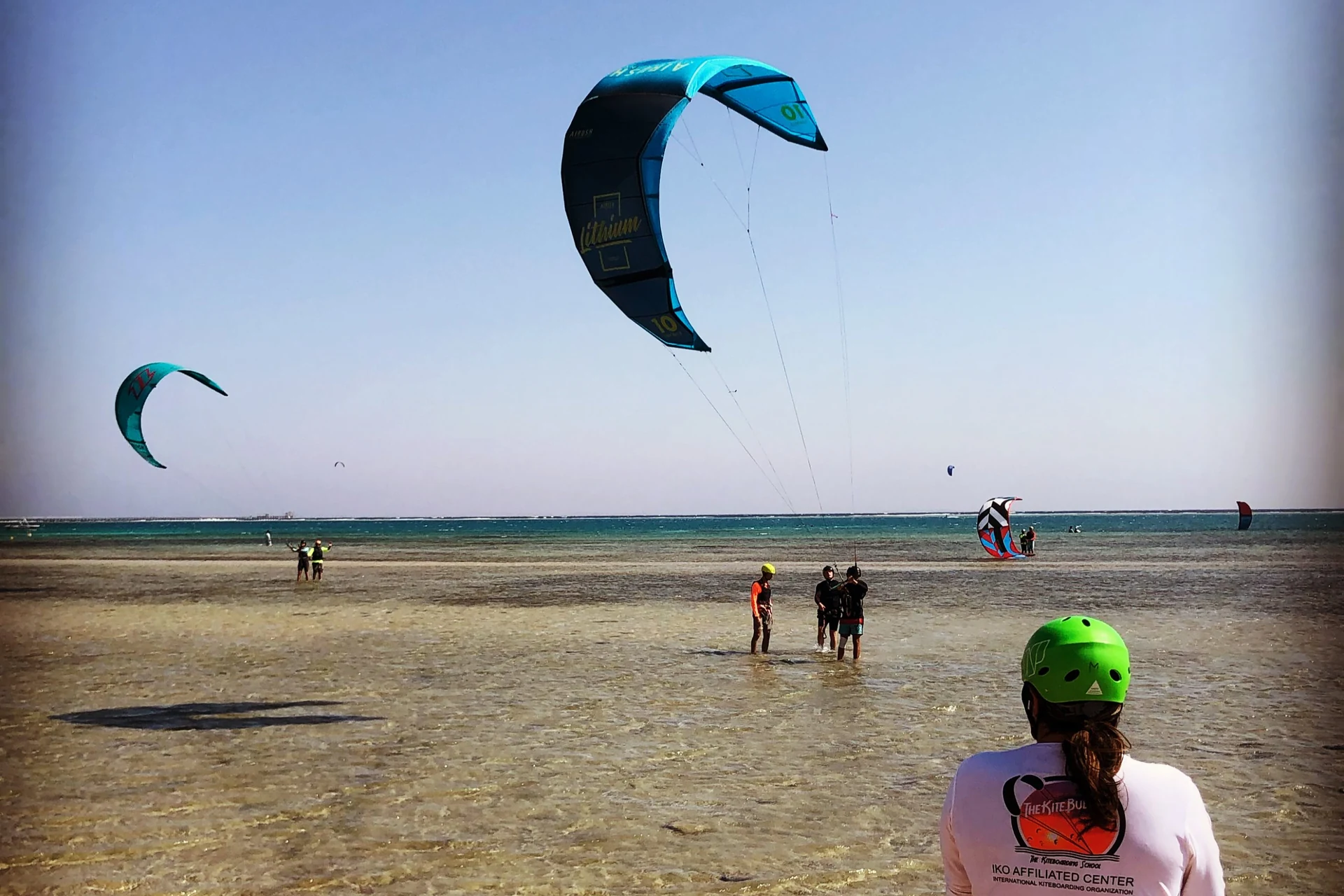 Kitesurfing lesson with a Kite Bubble instructor in Sharm El Sheikh
